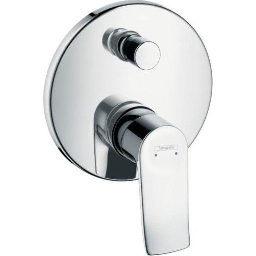 Hansgrohe Metris badkarsblandare, krom