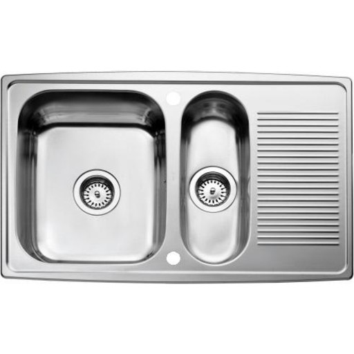 Intra Horizon diskbänk, 81,5x51 cm, rostfritt stål