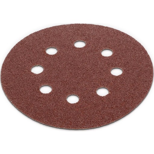 5stk sandpapir til excentersliber Ø125mm - korn 120