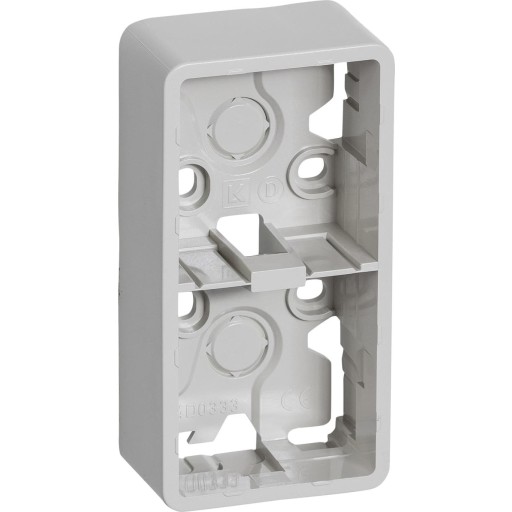 LK FUGA - Baseline underlag med midtersprosse, 2 modul, lysegr