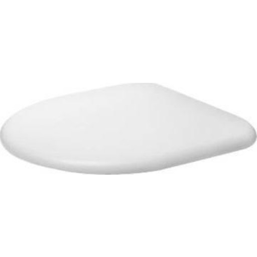 Duravit Architec toiletbræt, soft close, aftagelig, hvid