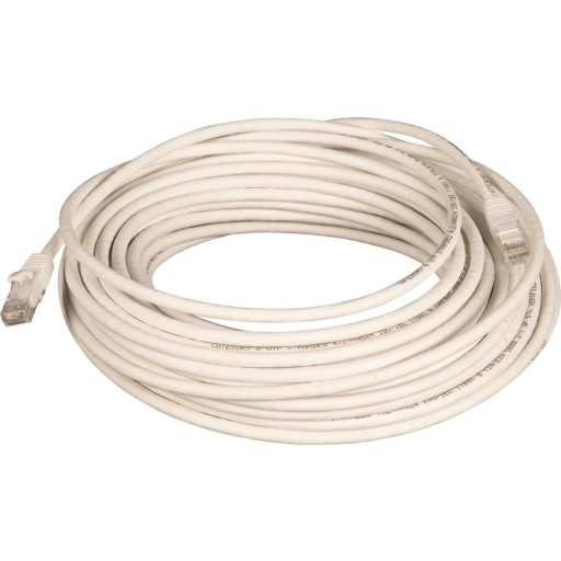 Lan-Com netværkskabel UTP cat. 6, 30 meter, hvid billede