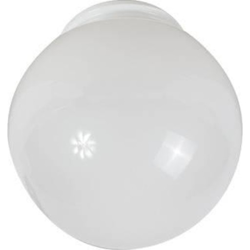 Glasskuppel, Ø150 mm, opal hvit Lamper &amp; el > Lampetilbehør
