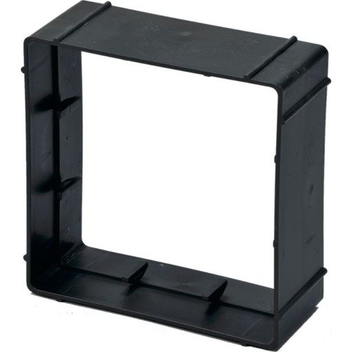 Duka samlemuffe, 150 x 150 mm, sort
