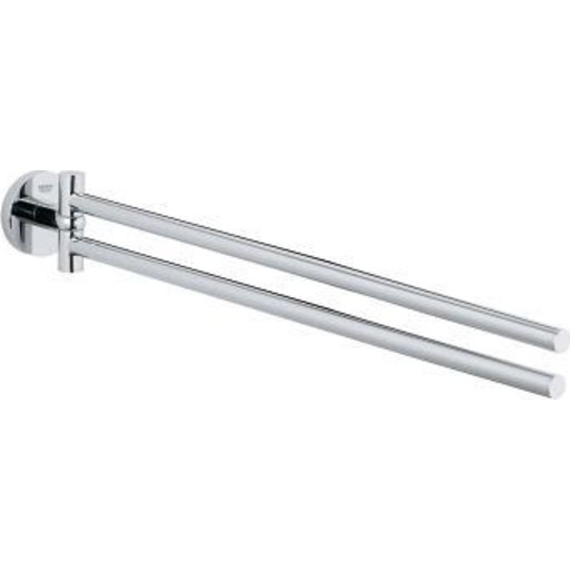 GROHE Essentials håndklædestang 449 mm svingbar dobbelt - Krom