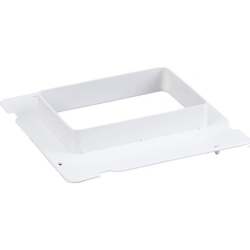 Duka overgangsstykke, 100 x 150 mm, hvid billede