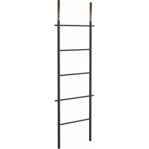 Frost Bukto Ladder håndklestativ 58x151,5 cm, sort/kobber Baderom > Innredningen