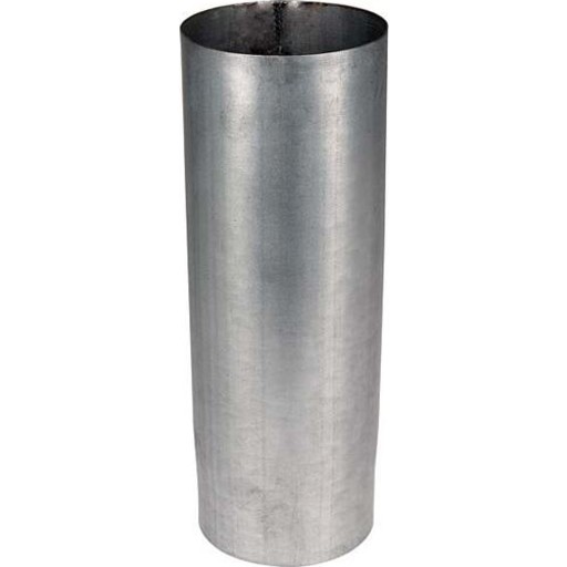 Plastmo lige nedførsel Ø 75 mm, stål plus billede