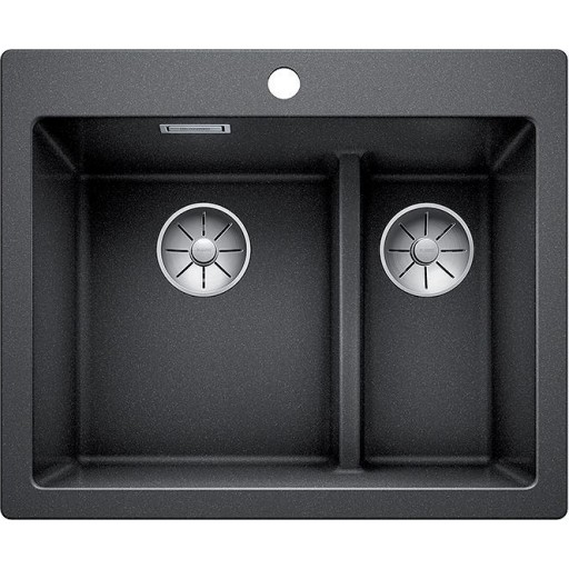 Blanco Pleon 6 Split UXI diskbänk, 61,5x51 cm, antracit