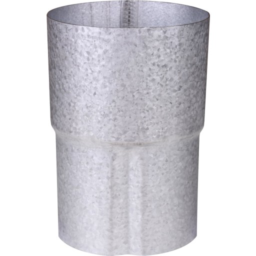 Plastmo rørsamlemuffe 75 mm, aluzink billede