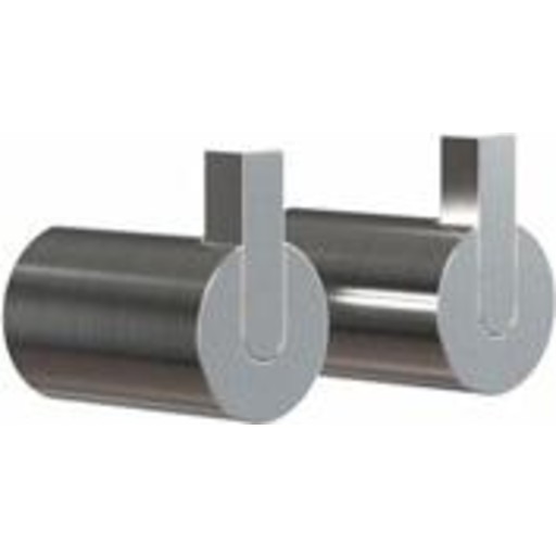 Frost Nova2 håndklædekrog, 2 stk., rustfrit stål