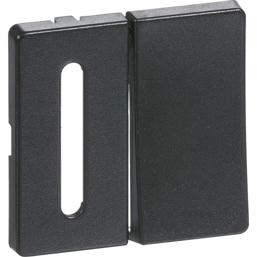 LK FUGA - Tangent og afdkning til lysdmpere MEK-S 300LR, MEK-S 300CR og LED-S 120 VA, 1 modul, koksgr