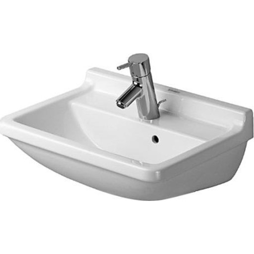 Duravit Starck 3 håndvask, 55x43 cm, hvid billede