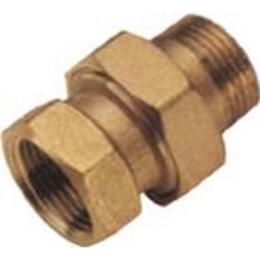 Radiatorforskruning / union 3/4" lige billede