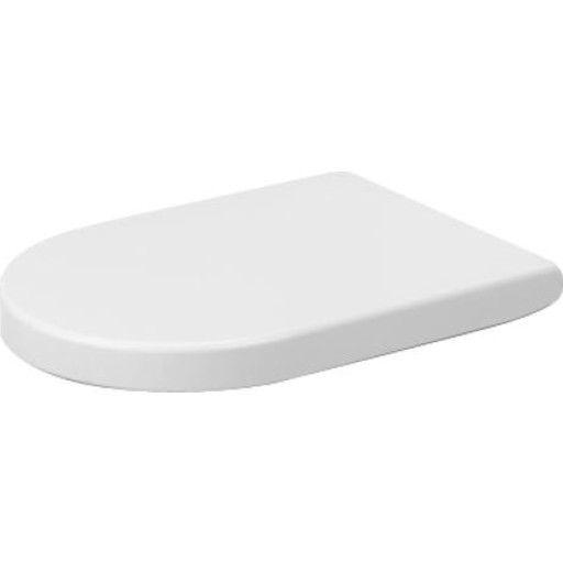 Duravit Starck 3 toiletsæde, soft close, aftagelig, hvid billede