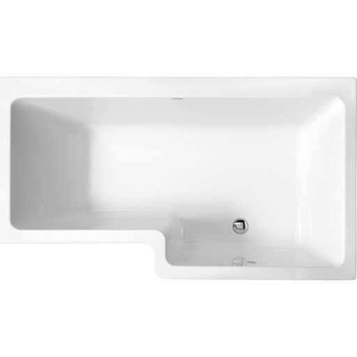 Svedbergs Z160 badkar 160x85 cm, höger, vit