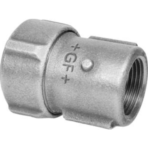 Primofit kobling med 2 1/2 - rg. mf. galv for stålrør