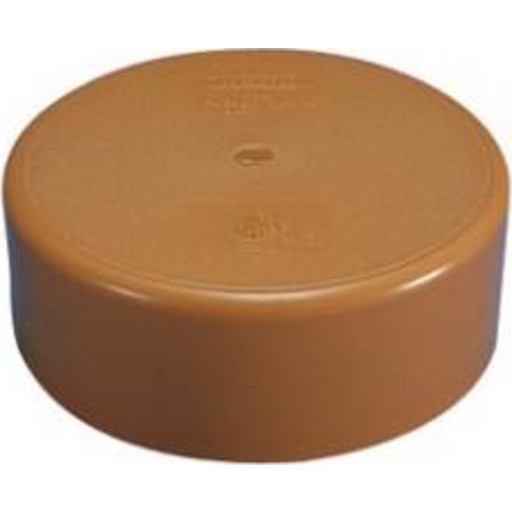 Ostendorf 110 mm PVC-kloakslutmuffe til limning