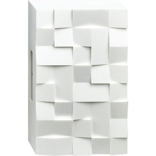 FRIEDLAND BY HONEYWELL Dørklokke Facet hvid for vægmontage, 2 toner bruger 4 stk LR14, C batterier