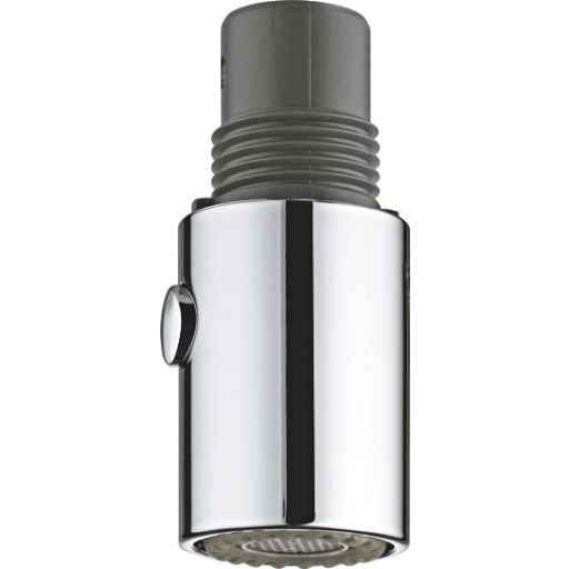 Grohe udtræksbruser - omstilling: mousseur/bruserstråle Starlight - Krom - 46857000 (745101360)