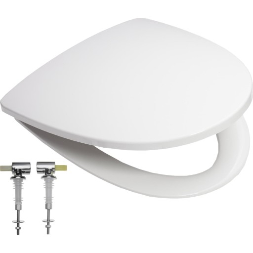 Ifö Sign toiletbræt, soft close, aftagelig, hvid billede