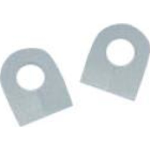 Gabotherm Roset-Sæt 12mm - Hvid (pos. A 10 Sæt)