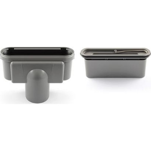 Unidrain udløbshus med Ø75 mm lodret udløb samt optagelig vandlås