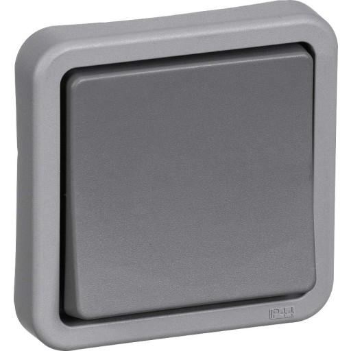 LK Opus 74 Industri Afbryder 1-pol, Mørkegrå billede