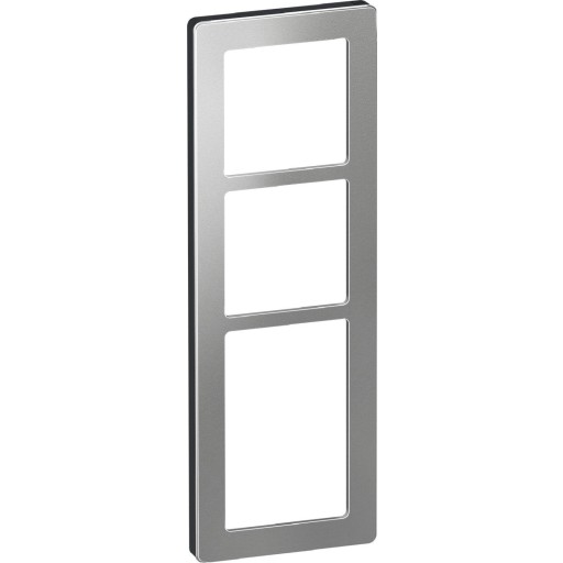 LK Fuga Pure designramme, 3,5 modul, stål