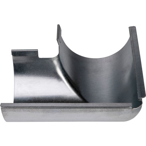 Plastmo udvendig gering nr. 10 / 90 grader, stål plus billede