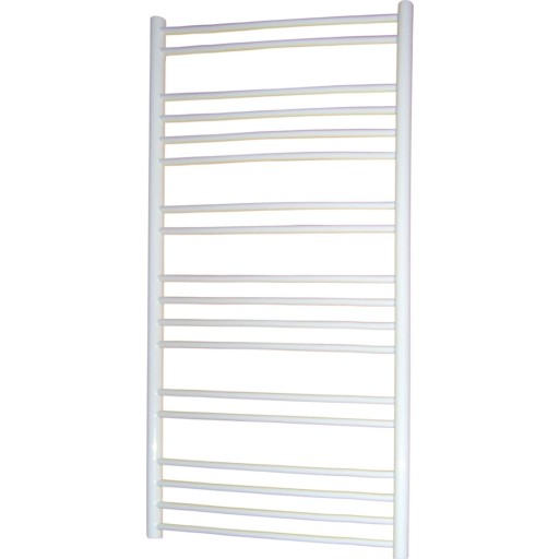 Kriss apollo håndklædetørrer 1180 x 503 mm plan, hvid