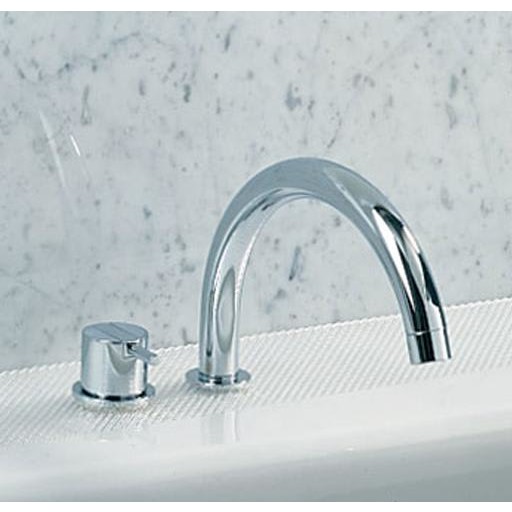 Vola SC7 badkarsblandare, borstad krom