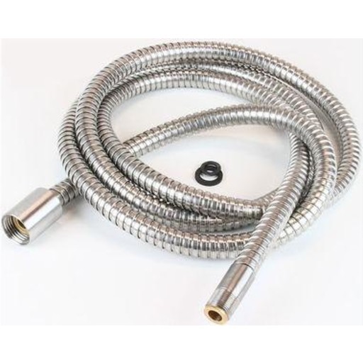 Vola Bruserslange i Metal 1,5 m Krom, 1/2" x M15x1, Passer til T1, T2, T60