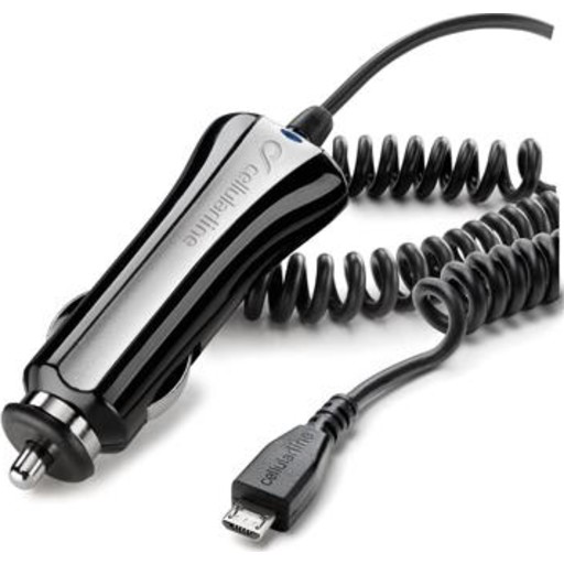 Cellularline Lader til bil (12/24V) med Micro USB Hus &amp; hage > SmartHome &amp; elektronikk