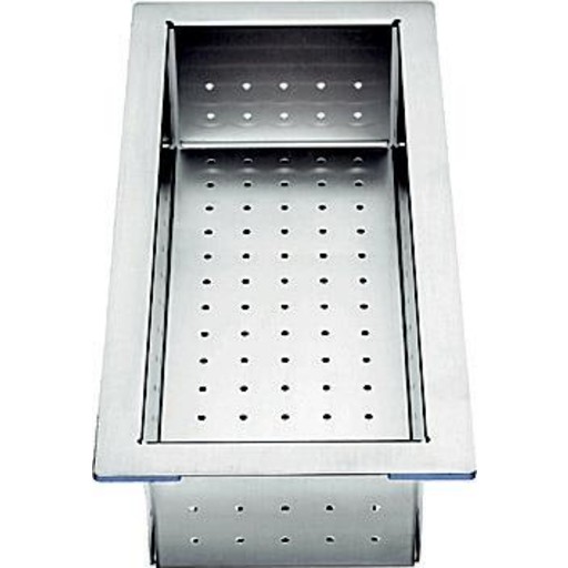 Blanco skyllekurv, 20x42 cm, rustfrit stål