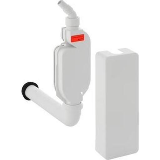 Geberit vattenlås till tvättmaskin, Ø40 mm, vit