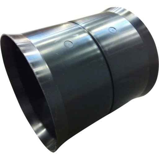 Hekaplast: Samlemuffe til kabelrr med korrugeret overflade, 50 mm - vrige