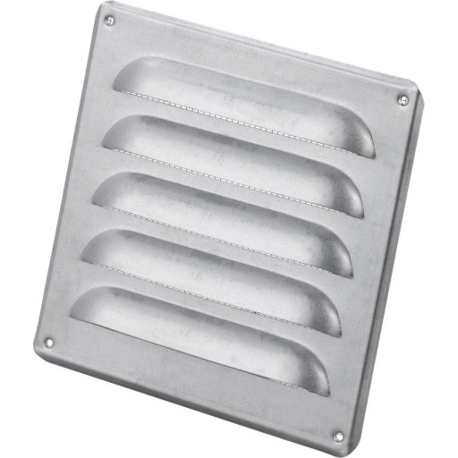 Duka jalousirist type 152.2 - Varmgalvaniseret, Alu, 175X175 mm