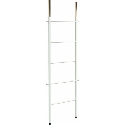 Frost Bukto Ladder håndklestativ, 58x151,5 cm, hvit/gull Baderom > Innredningen