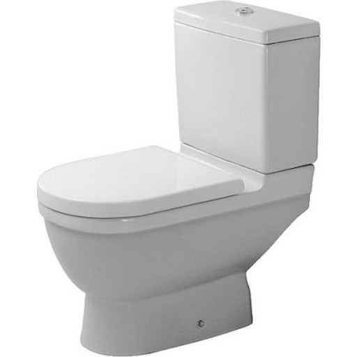 Duravit Starck 3 toalett, rengjøringsvennlig, hvit Baderom > Toalettet