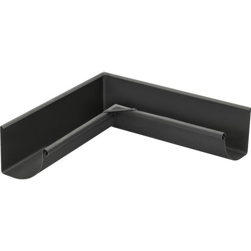 VM Gering ANTHRA-ZINC indvendig/kvartrund/loddet - 0,8/333 mm