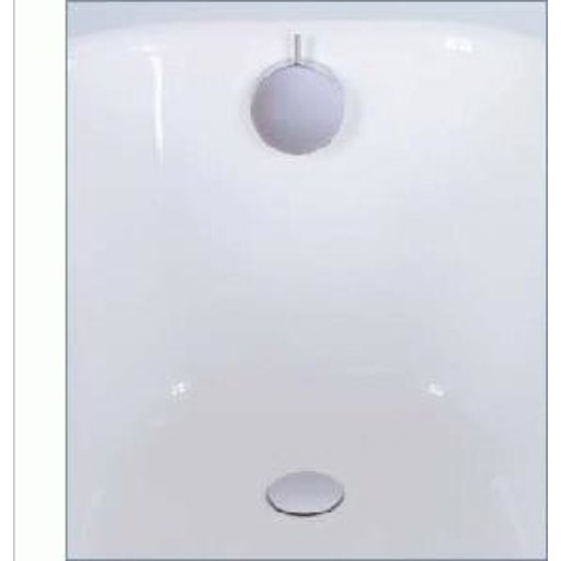 Vola A23 af- og overløbsventil, krom