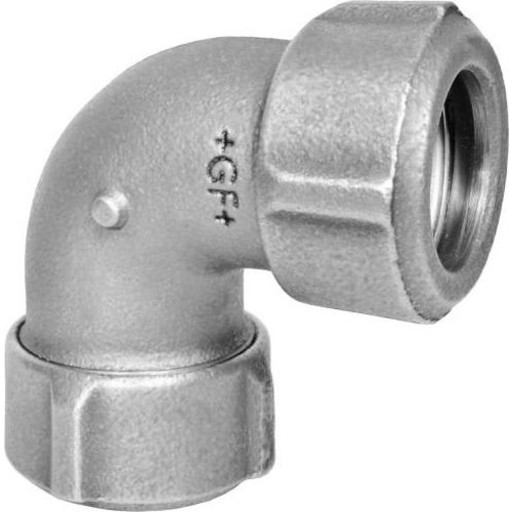 +GF+ Primofit kompressionsvinkel til 1'' til stålrør