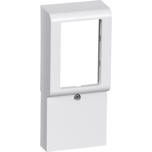 LAURITZ KNUDSEN Fuga® dæksel for panelunderlag softline 1,5 modul hvid.