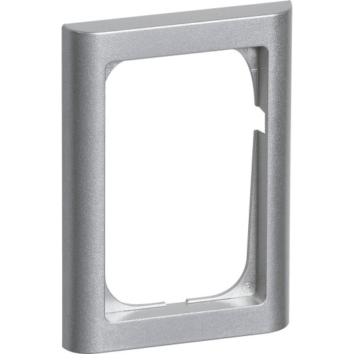 LAURITZ KNUDSEN FUGA® ramme Softline 63 1,5 modul stålmetallic.