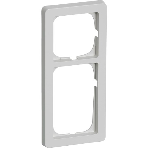 LAURITZ KNUDSEN FUGA® ramme Baseline 63 2,5 modul, lysegrå.