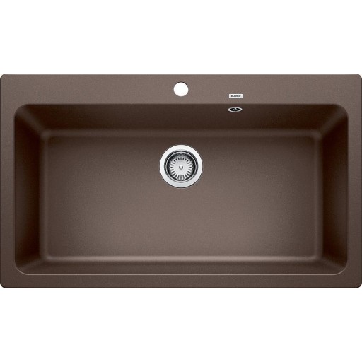 Blanco Naya XL9 UX diskbänk, 86x51 cm, brun