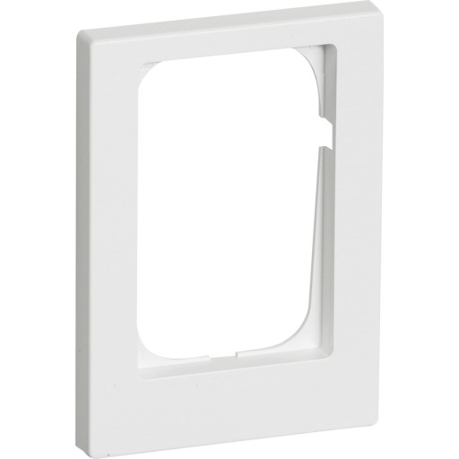 LAURITZ KNUDSEN FUGA® ramme Baseline 68 1,5 modul, asymmetrisk hvid.