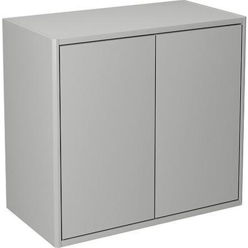 Gustavsberg Graphic vægskab, 59,9x55 cm, grå billede