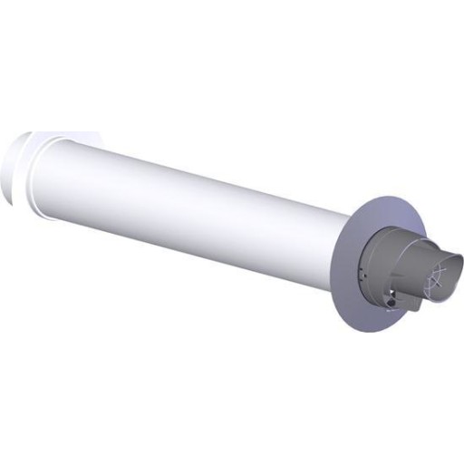 80/125 Metalbestos ConneXt væggennemføring PP/Alu